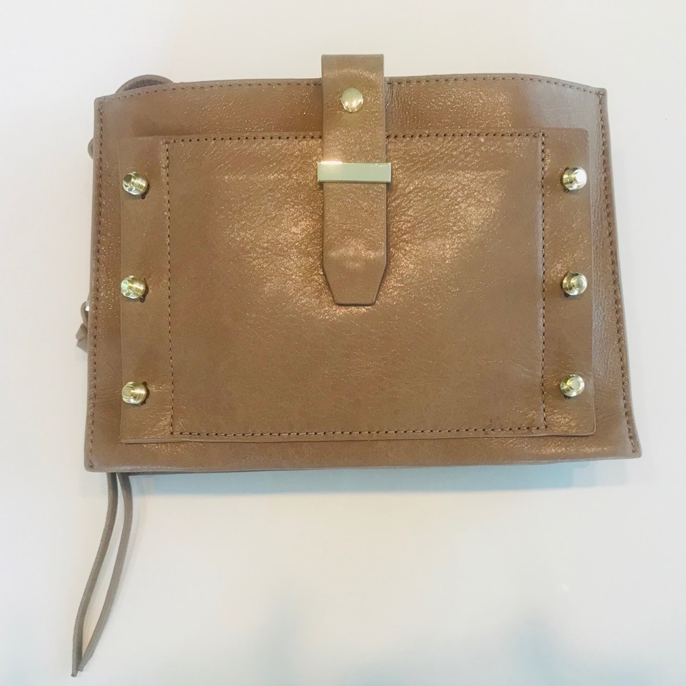 Botkier Warren City Crossbody Bag Taupe